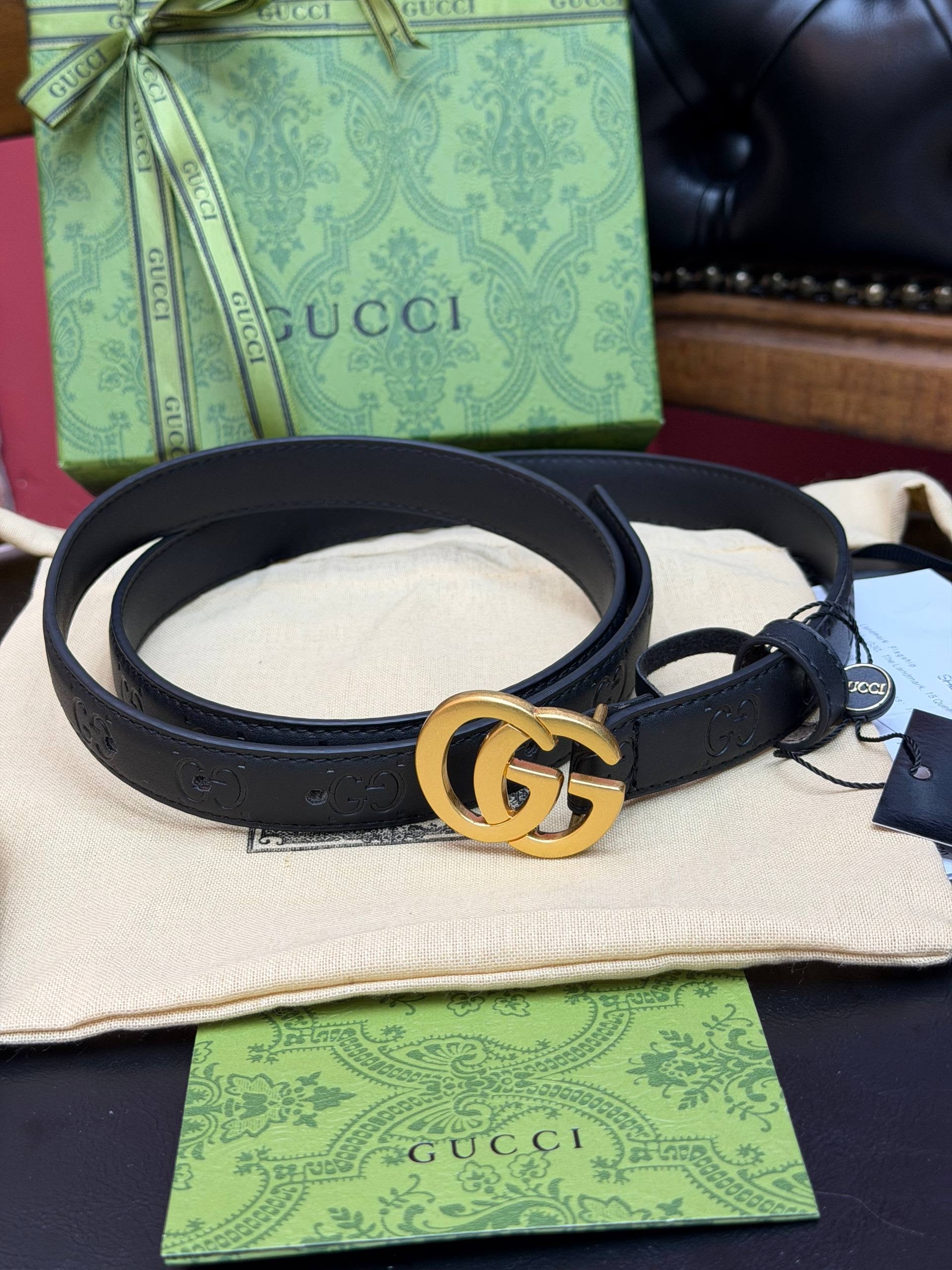 Gucci İthal Kemer 1,8 cm