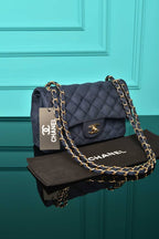 CHANEL - 2.55 Double Flap Bag in Suede (5 Renk)