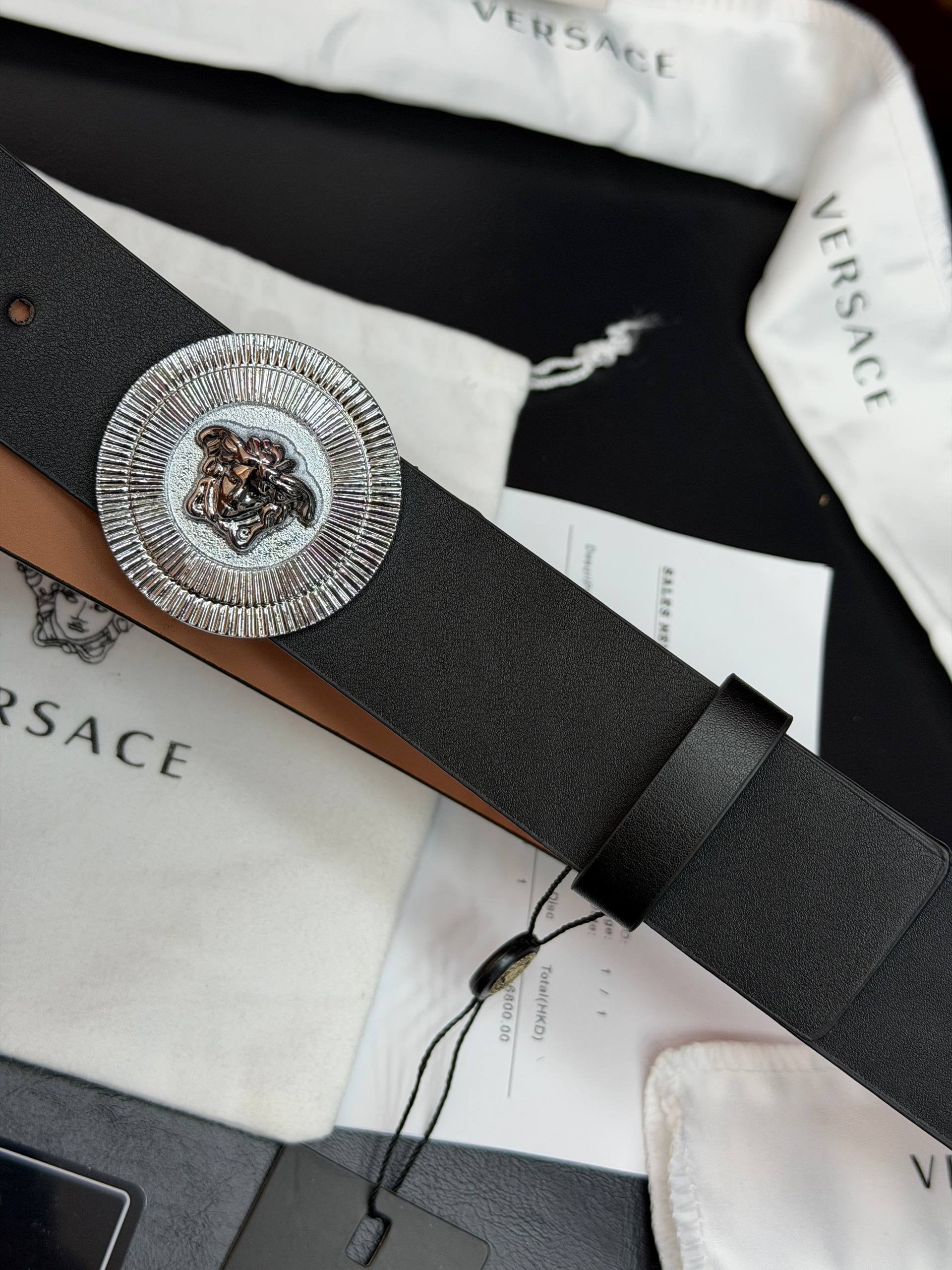 Versace İthal Kemer 3,7 cm