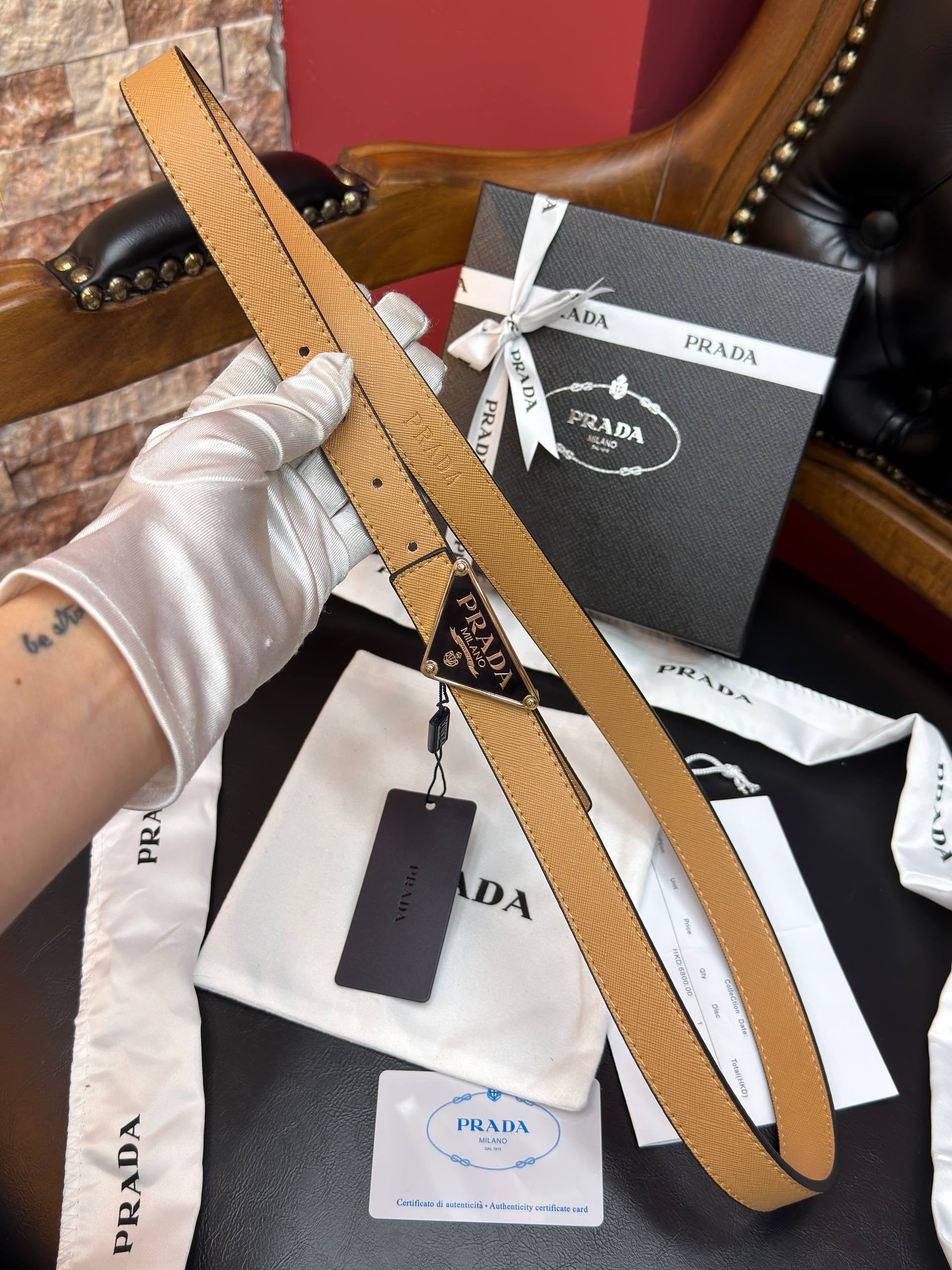 Prada İthal Kemer 2,3 cm